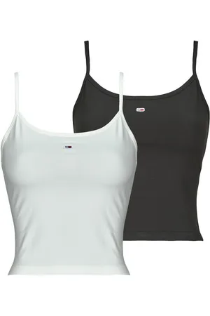 Tommy Hilfiger Hihattomat paidat / Hihattomat t-paidat TJW 2PACK ESSENTIAL STRAP TOP EU L