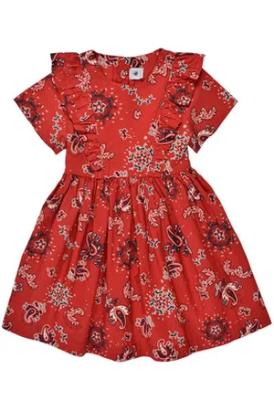 Petit Bateau Lyhyt mekko BLOOM 10 vuotta