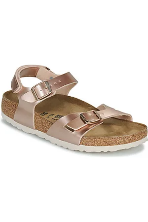 Birkenstock Tyttöjen sandaalit Rio AS Kids BF Electric Metallic Copper 36