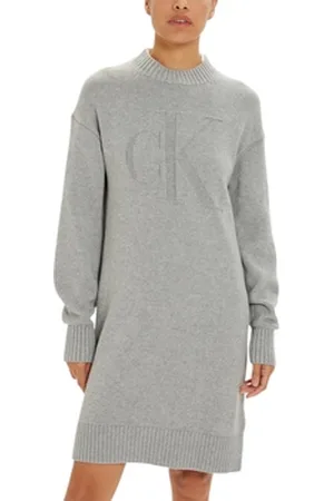 Calvin Klein Lyhyt mekko CK INTARSIA LOOSE SW J20J224923 EU S