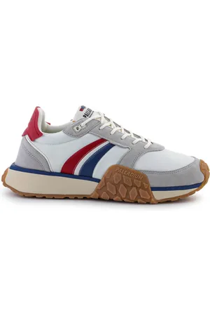 Palladium Kengät TROOP RUNNER FLAME 74487-160-M White/Chili/Blue 45
