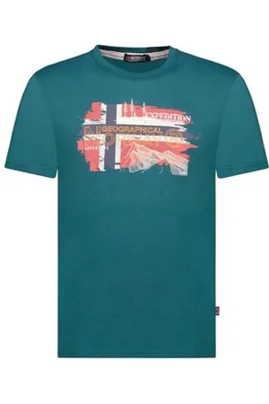 Geographical Norway Lyhythihainen t-paita SY1366HGN-GREEN_SAPIN EU L