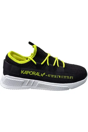 Kaporal 5 Tennarit DOFINO NOIR ET JAUNE 42