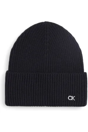 Calvin Klein Pipot CK METAL CHUNKY RIB BEANIE K60K612592 Yksi Koko