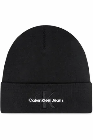 Calvin Klein Pipot MONO LOGO EMBRO BEANIE K50K512460 Yksi Koko