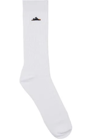 Birkenstock Korkeavartiset sukat Cotton Rib White 42 / 44