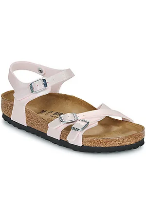 Birkenstock Tyttöjen sandaalit Kumba Kids Saffiano Iridescent LightRose 36