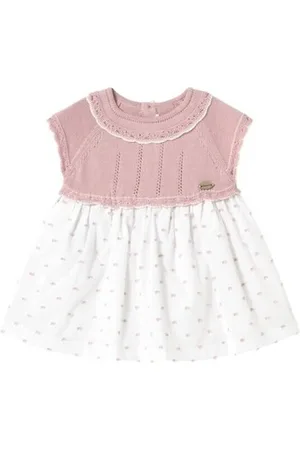 Mayoral Mekot 1849 Vestido Rosa 3 kuukautta