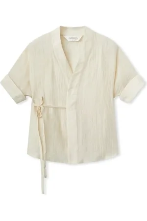 Compañía fantástica Paita COMPAÑIA FANTÁSTICA Shirt 11319 - Ecru EU S