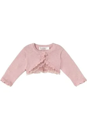 Mayoral Paksu takki 1308 Rebeca tricot ceremonia recién nacida Rosa 3 kuukautta