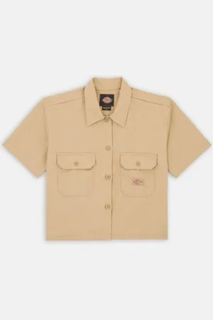 Dickies Paitapusero / Kauluspaita WORK SHIRT CROPPED EU S