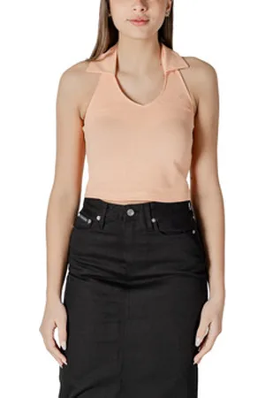 Calvin Klein Paita HALTERNECK POLO COLLAR TOP J20J225320 EU S