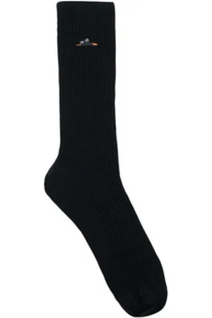 Birkenstock Korkeavartiset sukat Cotton Rib Black 42 / 44