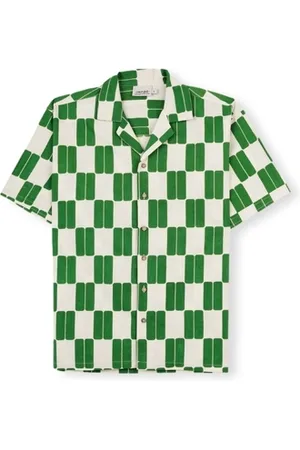 Imago-a Pitkähihainen paitapusero Green Tile Shirt - Green EU S