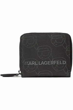 Karl Lagerfeld Kukkarot IKON MONO CC MD BFLD WLLT Yksi Koko