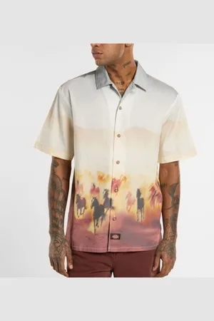 Dickies Pitkähihainen paitapusero RUNNING WILD SHIRT SS EU M