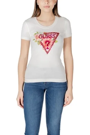 Guess Lyhythihainen t-paita SS CN TRIANGLE BEADS W5GI10 J1314 EU S