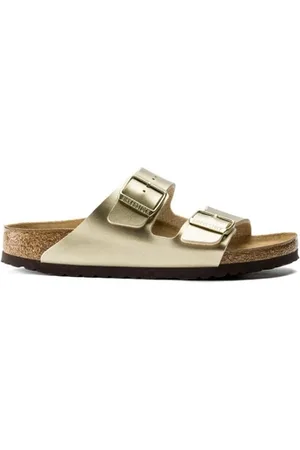 Birkenstock Sandaalit Arizona Birko-Flor Narrow - Gold 36