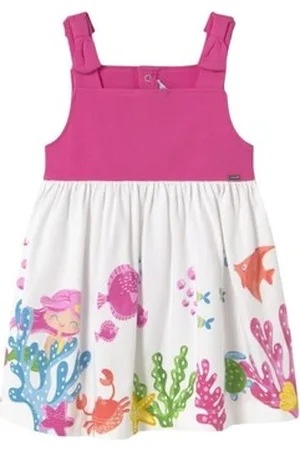 Mayoral Mekot 1924 Vestido punto Fuxia 12 kuukautta