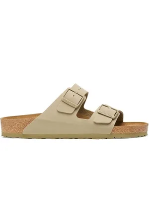 Birkenstock Sandaalit Arizona Birko-Flor Narrow - Faded Khaki 36
