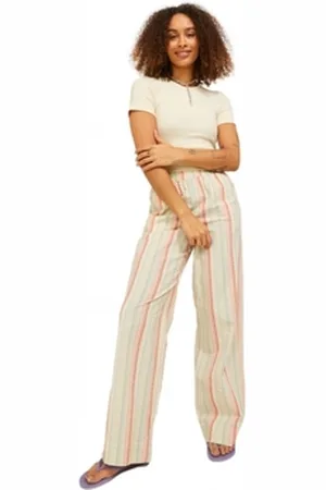 JJXX Housut Pants Liva Relax - Seedpearl EU L
