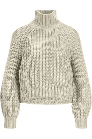 JJXX Neulepusero Knit Kelvy L/S - Bone White EU M