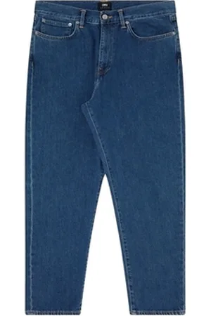 Edwin Housut Cosmos Pant - Blue Mid Marble Wash US 34