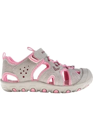 Pablosky Poikien sandaalit Grey-Pink Baby Sandals 981955 - Grey-Pink-Burgundy 26