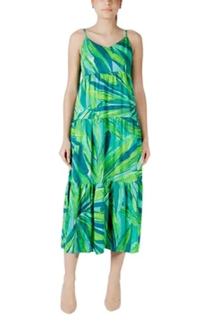 ONLY Pitkä mekko ONLALMA LIFE VIS STRAP LONG DRESS AOP 15256836 EU S