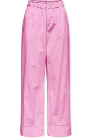 ONLY Housut Filucca Trousers - Fuchsia Pink EU S