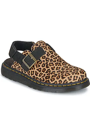 Dr. Martens Puukengät Jorge II Mule Light Tan+Black Leopard 36