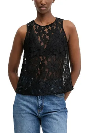 Desigual Hihattomat paidat / Hihattomat t-paidat BLUS_TÁNATOS 25SWBW25 EU S