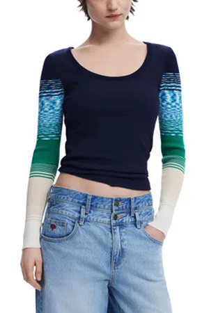 Desigual T-paidat pitkillä hihoilla TS_CHURCHILL 25SWTK77 EU S