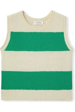 Compañía fantástica Paita COMPAÑIA FANTÁSTICA Top 10351 - White/Green EU M