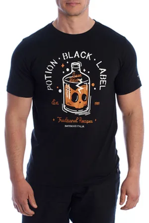 IN MY HOOD Lyhythihainen t-paita HS24MTS20-A-BLACK EU XXL