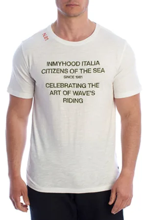 IN MY HOOD Lyhythihainen t-paita HS24MTS17-MILK EU XXL