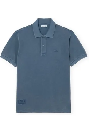 Lacoste T-paidat & Poolot Classic Fit L1212 Wash Effect Polo - Blue EU M