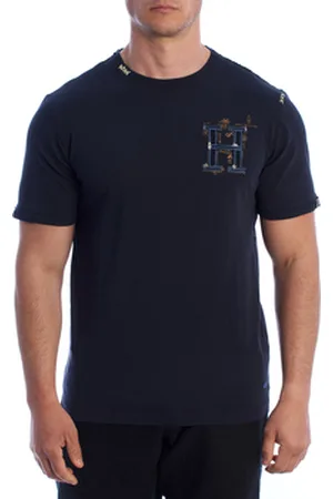 IN MY HOOD Lyhythihainen t-paita HS24MTS06-NAVY EU XXL