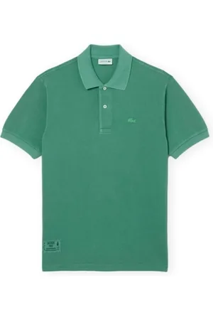 Lacoste T-paidat & Poolot Classic Fit L1212 Wash Effect Polo - Pine Green EU S