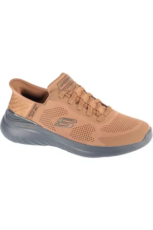 Skechers Kengät Slip-ins Bounder 2.0. Emerged 232459-BRBK Brown Black 45