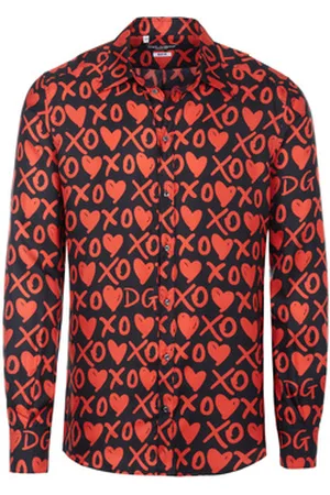 Dolce & Gabbana Pitkähihainen paitapusero G5JE8T IS1KE Yksi Koko