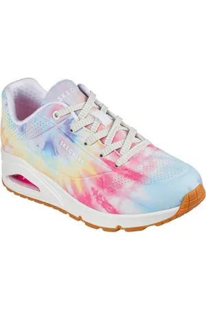 Skechers Kengät Uno-Hyped Hippie 155362-WMLT White Multi 36