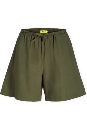 JJXX Shortsit & Bermuda-shortsit Breeze Summer Shorts - Dusty Olive EU S