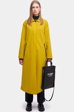 Stutterheim Hornstull Matte Long Raincoat Gold