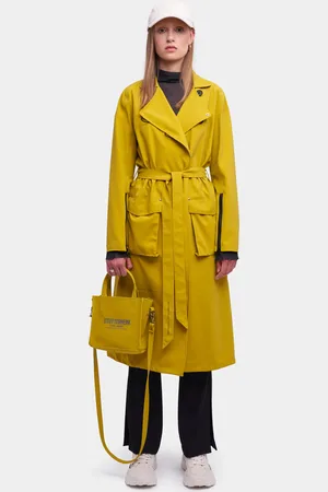 Stutterheim Kista Matte Trench Coat Gold