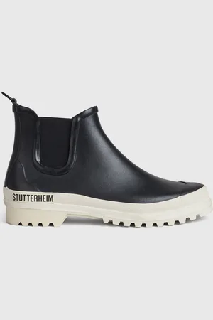 Stutterheim Chelsea Rainwalker Black/White