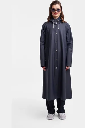 Stutterheim Mosebacke Long Print Raincoat