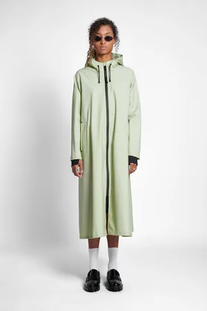 Stutterheim Mosebacke Long Zip Raincoat