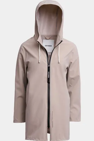 Stutterheim Stockholm Lightweight Zip Matte Raincoat