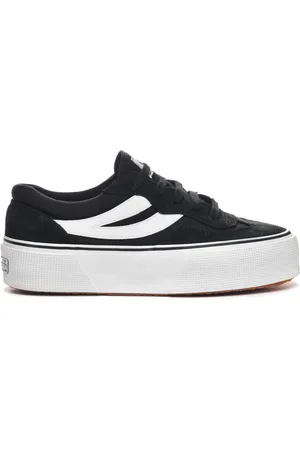 Superga 3041 REVOLLEY COLORBLOCK PLATFORM - Sneakers - Wedge - Woman